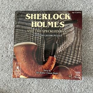 Sherlock Holmes and the speckled band mystery jigsaw puzzle 1000 pieces